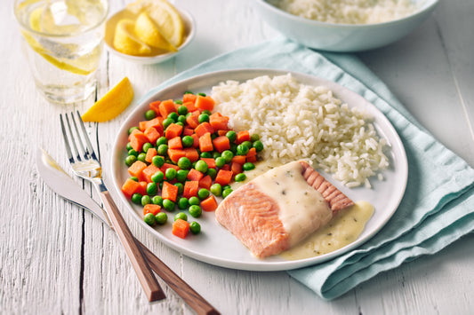 Salmon in Lemon Sauce